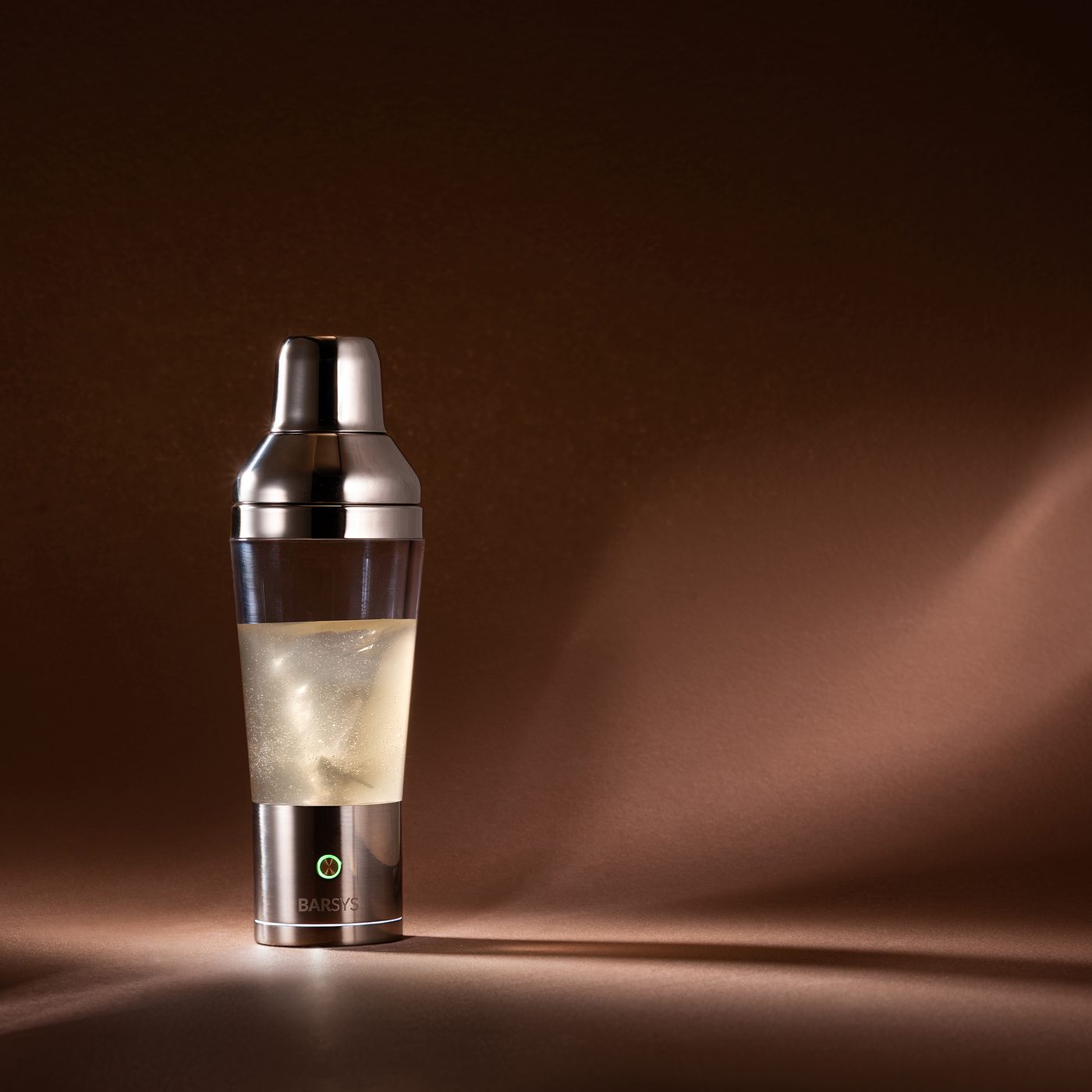 Barsys Shaker Pro — backlit studio portrait